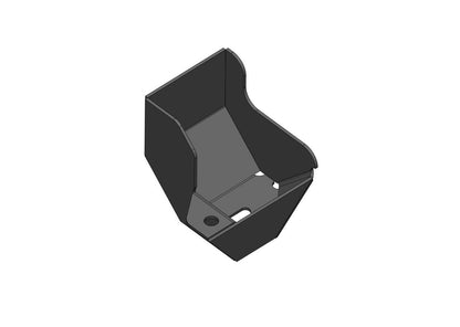 Backwoods Adventure Mods- Toyota 5th Gen 4Runner Windshield Fluid Reservoir Guard Skid (2010-2024)