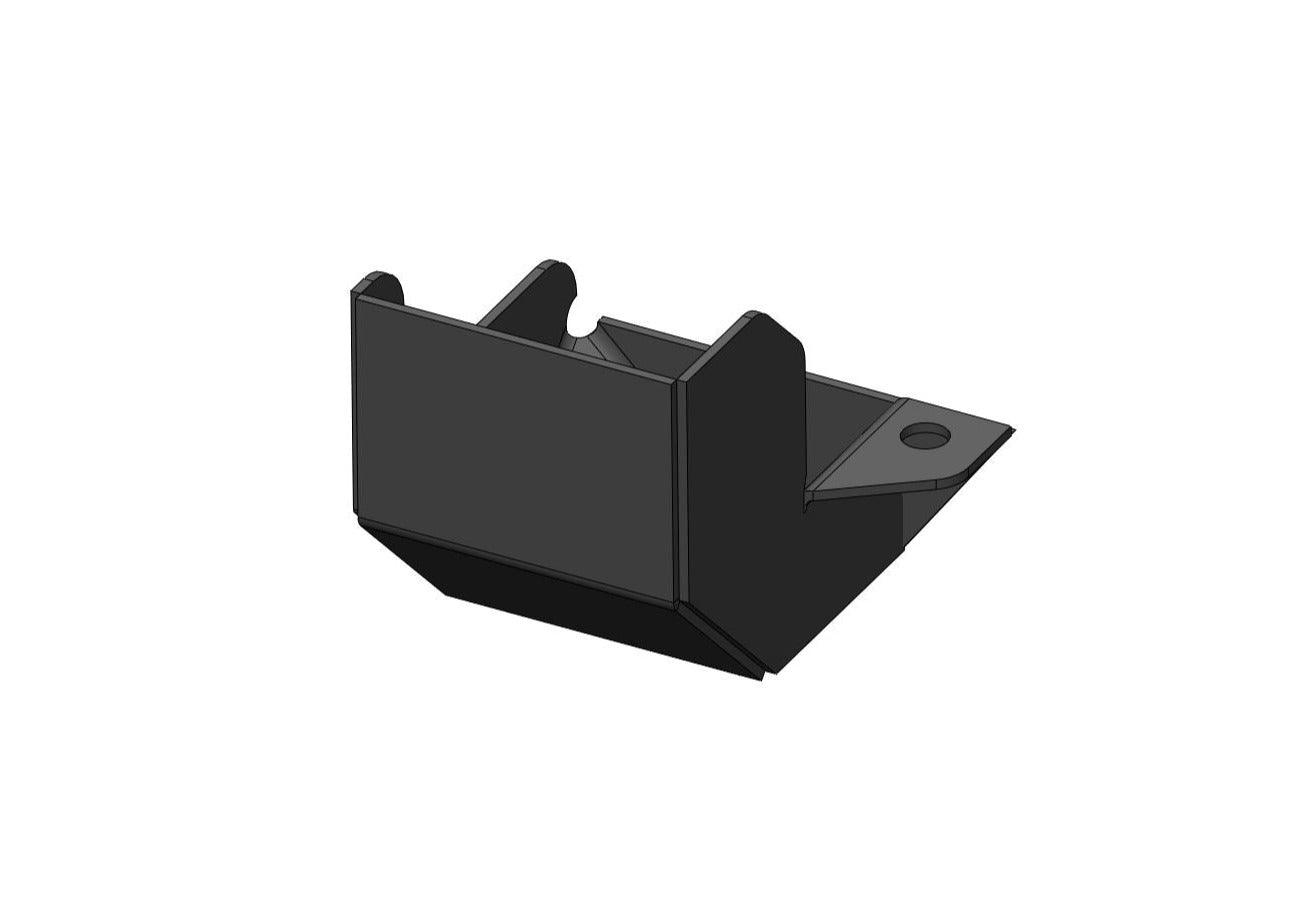 Backwoods Adventure Mods- Toyota 5th Gen 4Runner Windshield Fluid Reservoir Guard Skid (2010-2024)