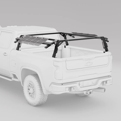 Xtrusion Overland- XTR1 Bed Rack for Chevrolet Silverado & GMC Sierra 2500HD / 3500HD