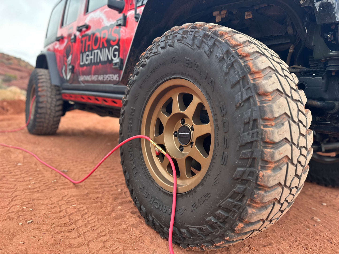 Thor's Lightning Air Systems- Rapid 4-Tire Portable Adventure Air System