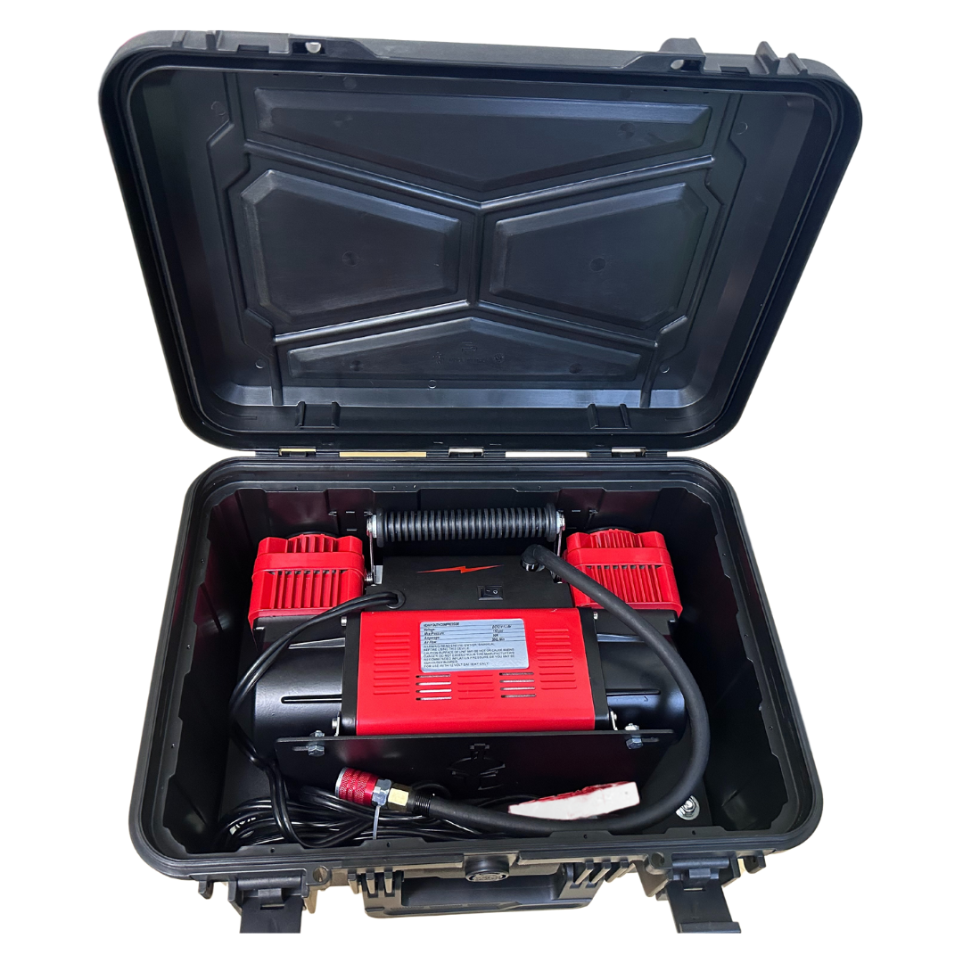 Thor's Lightning Air Systems- Portable AirVault2 12v Dual Air Compressor 10.6 CFM