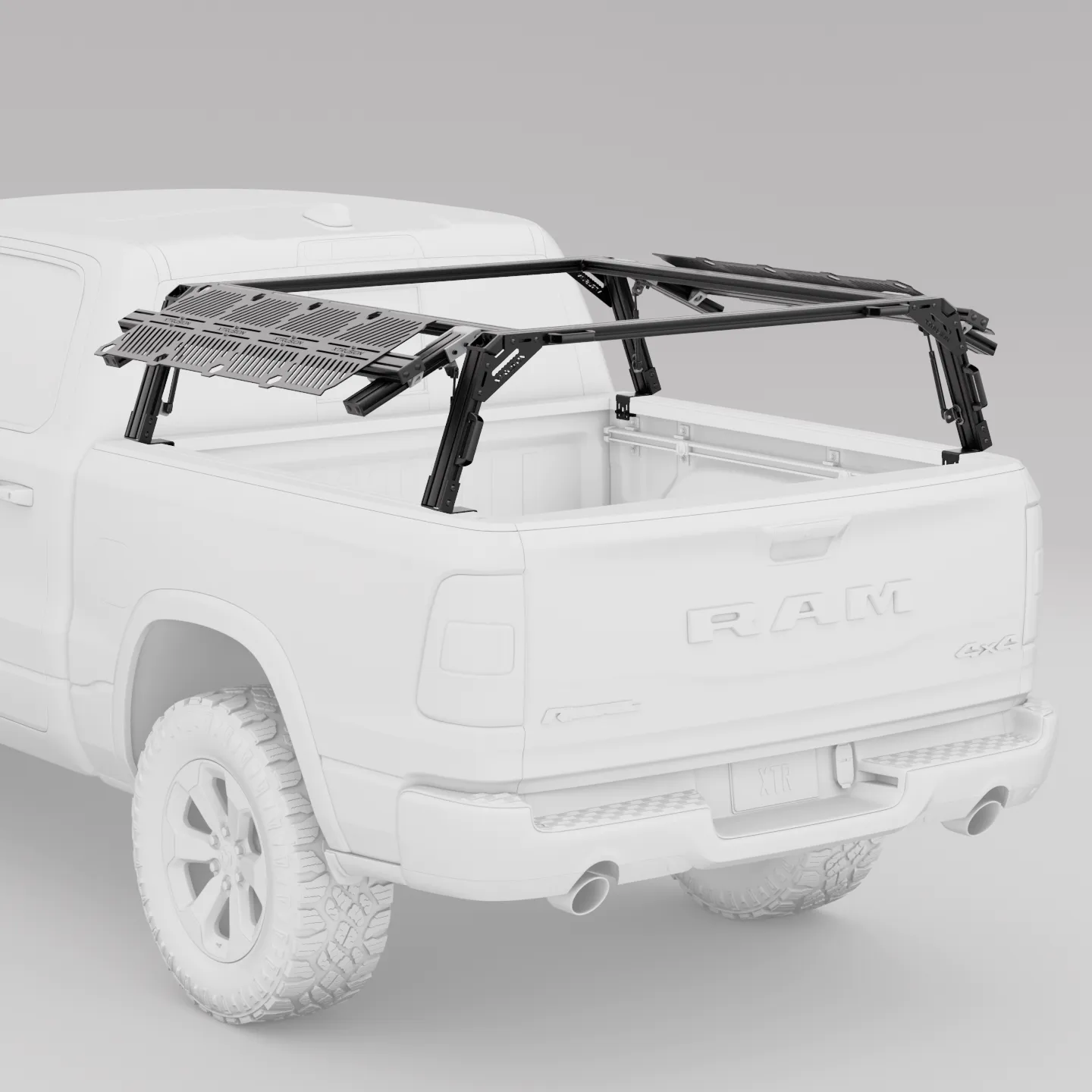 Xtrusion Overland- XTR1 Bed Rack for Dodge Ram 1500 - Tapered Bed