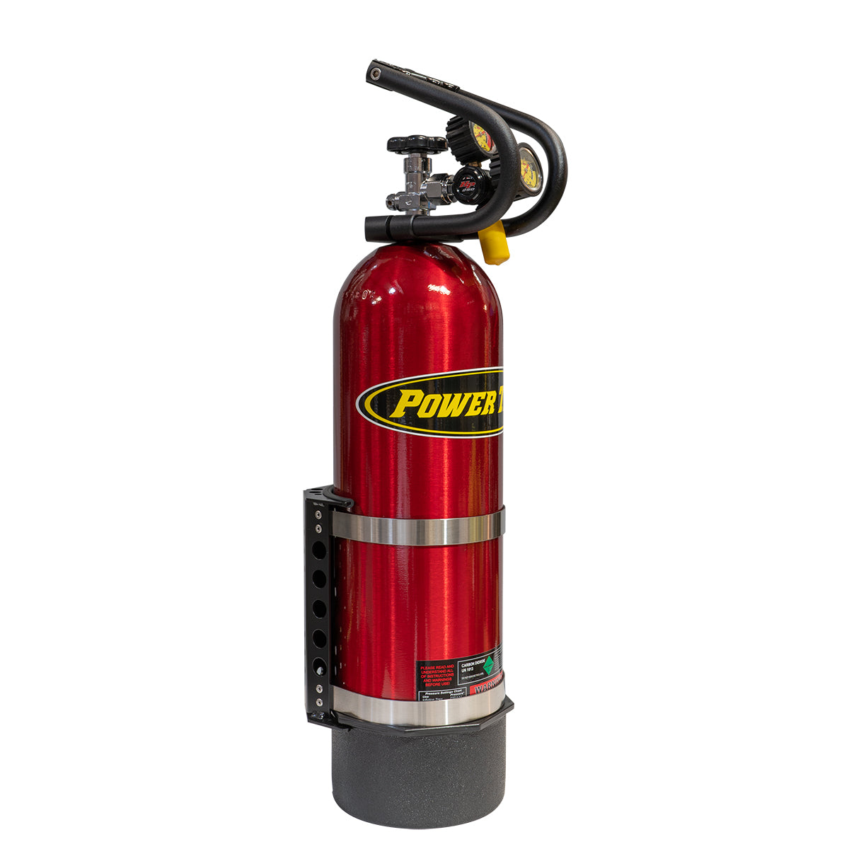Power Tank- CO2 Tank COMP2 Bracket 10 lb. 15 lb. 6.9 in. Diameter Power Tank