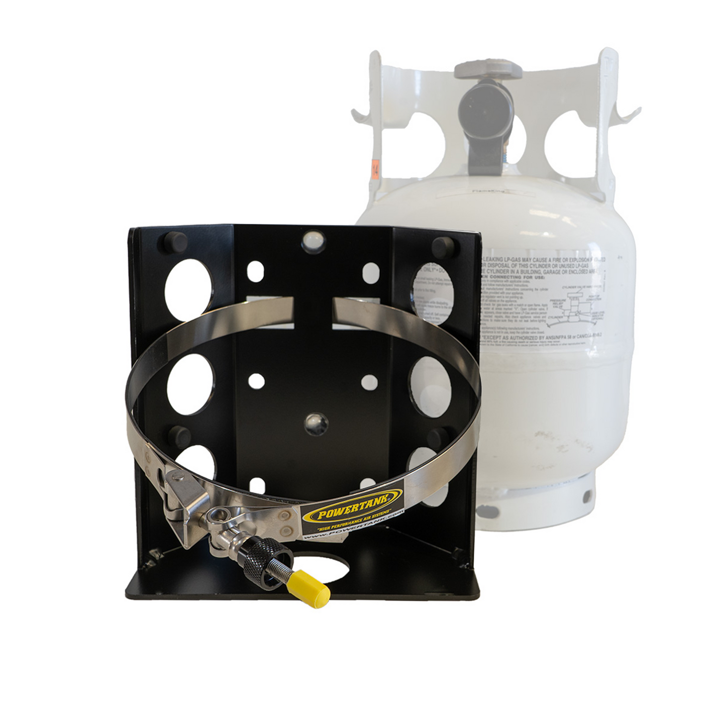 Power Tank- Whitney OG Bracket for 5 lb Steel Propane Tanks