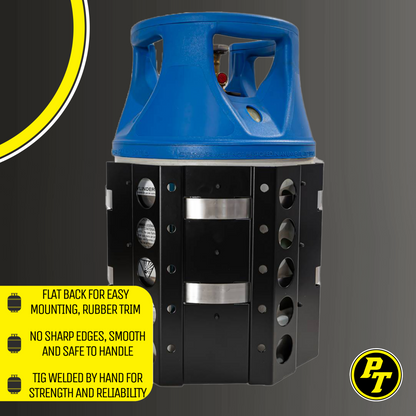 Power Tank- Foraker MARINE Bracket for 17 lb and 22 lb Viking Composite Propane Tank