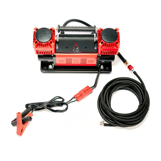 Thor's Lightning Air Systems- Lightning Bolt Portable  12v True Dual Air Compressor 10.6 CFM