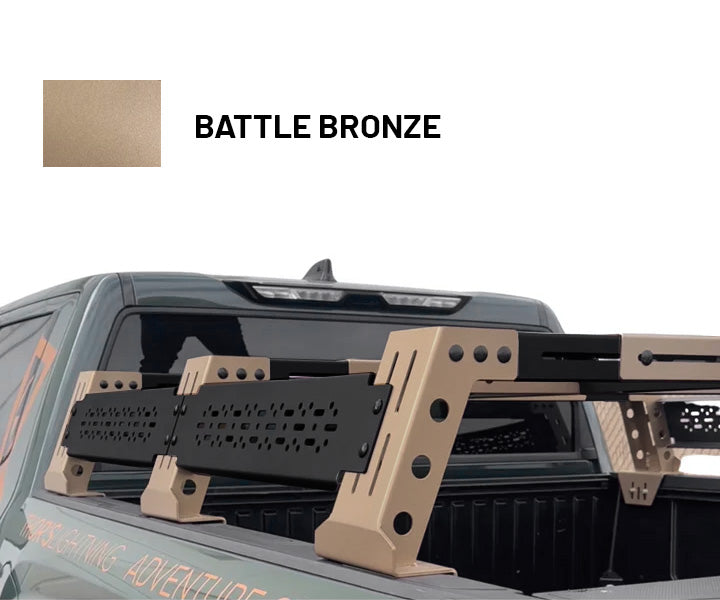 Thor's Lightning Air Systems- Refuge Modular Bed Rack System Jeep Gladiator JT 2020-2024