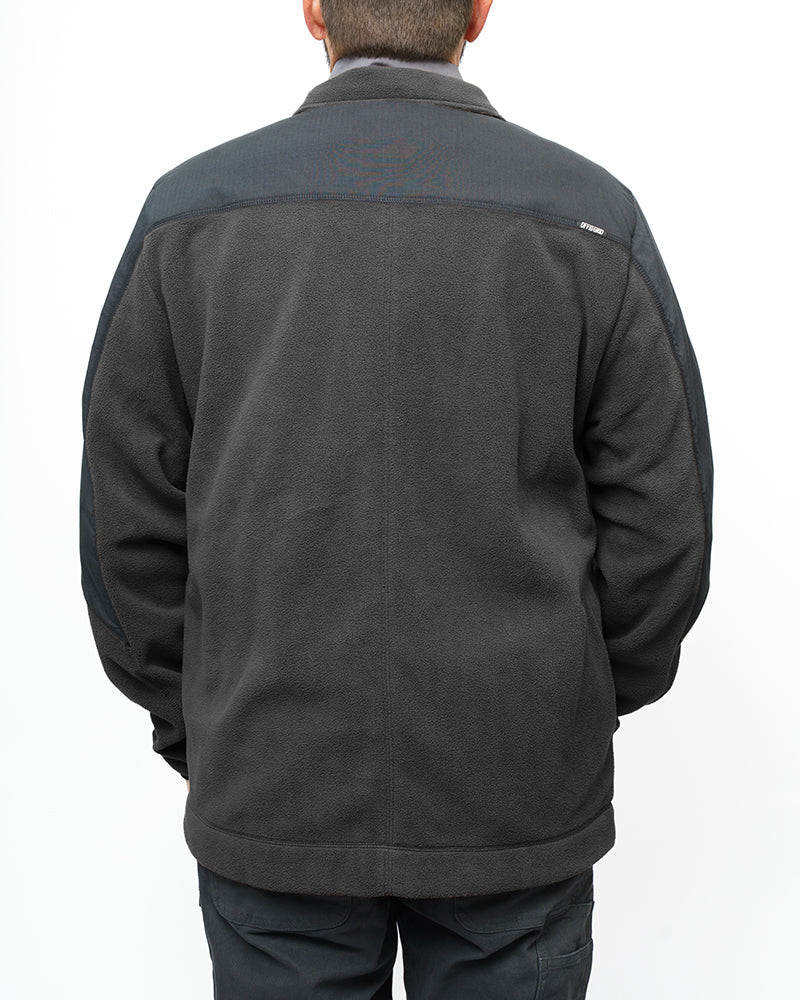 Off The Grid Surplus- Bruin Fleece Zip Up - Black