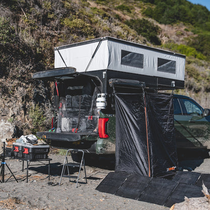 Power Tank- Four Wheel Camper Mount for 5 lb propane tank bracket