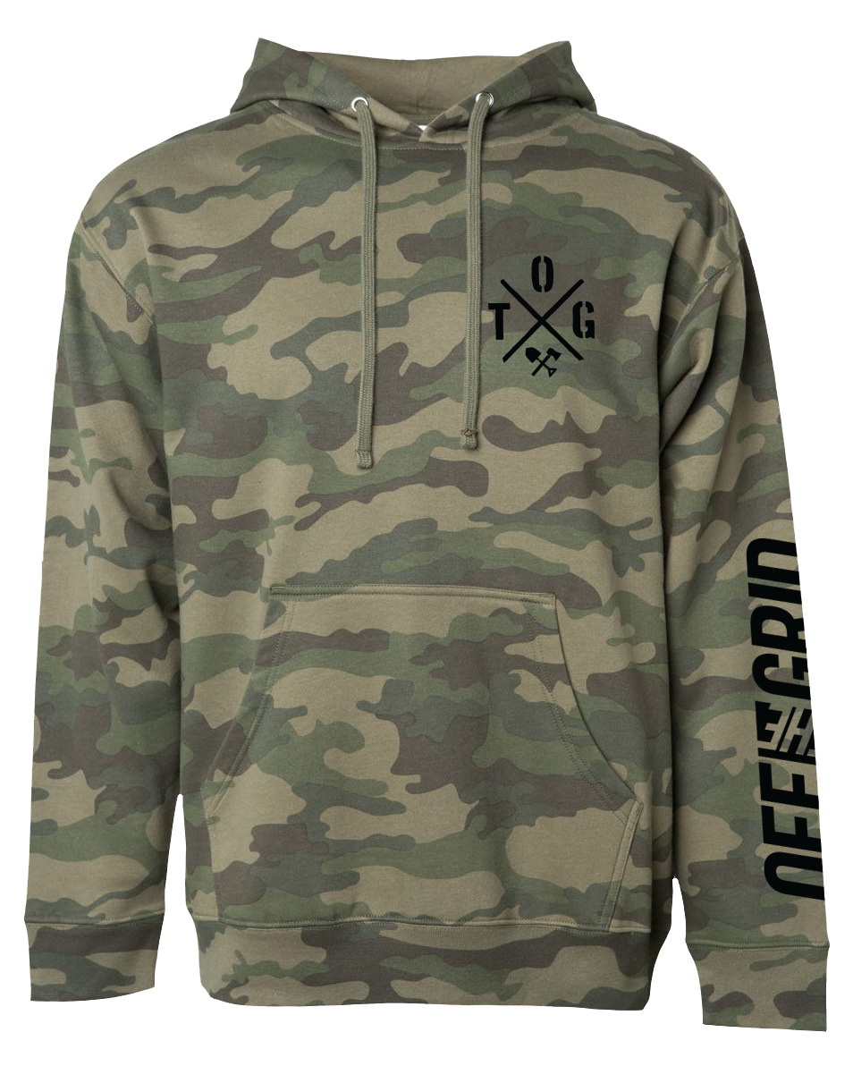 Off The Grid Surplus- Crossed Up Hoodie
