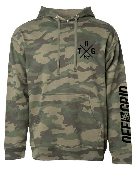 Off The Grid Surplus- Crossed Up Hoodie