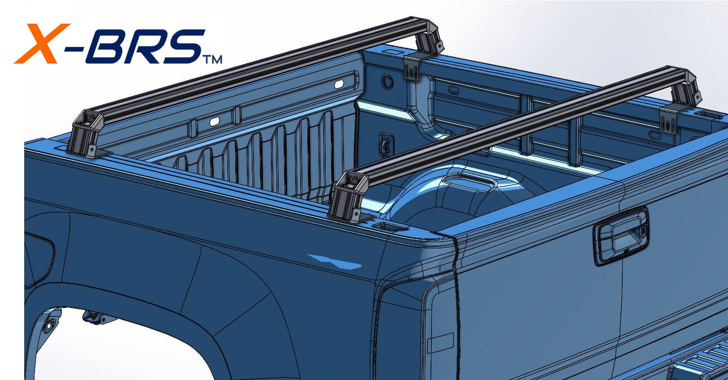 Xtrusion Overland- XBRS - CrossBar Kit for Chevrolet Colorado / GMC Canyon