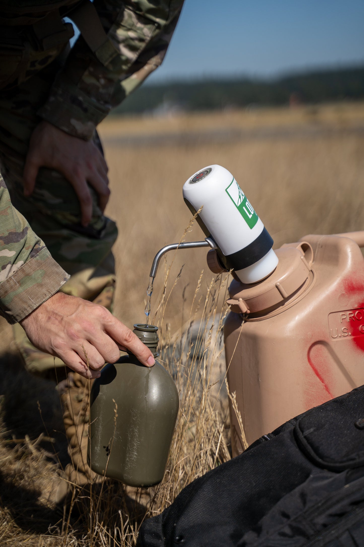 Lone Rock Concepts- Military Can Overland Water Pump Kit