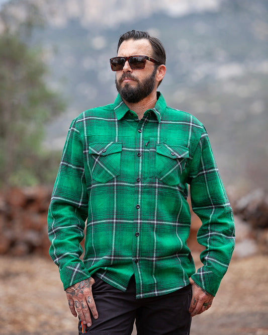 Off The Grid Surplus- Destroyer Flannel - Fairway