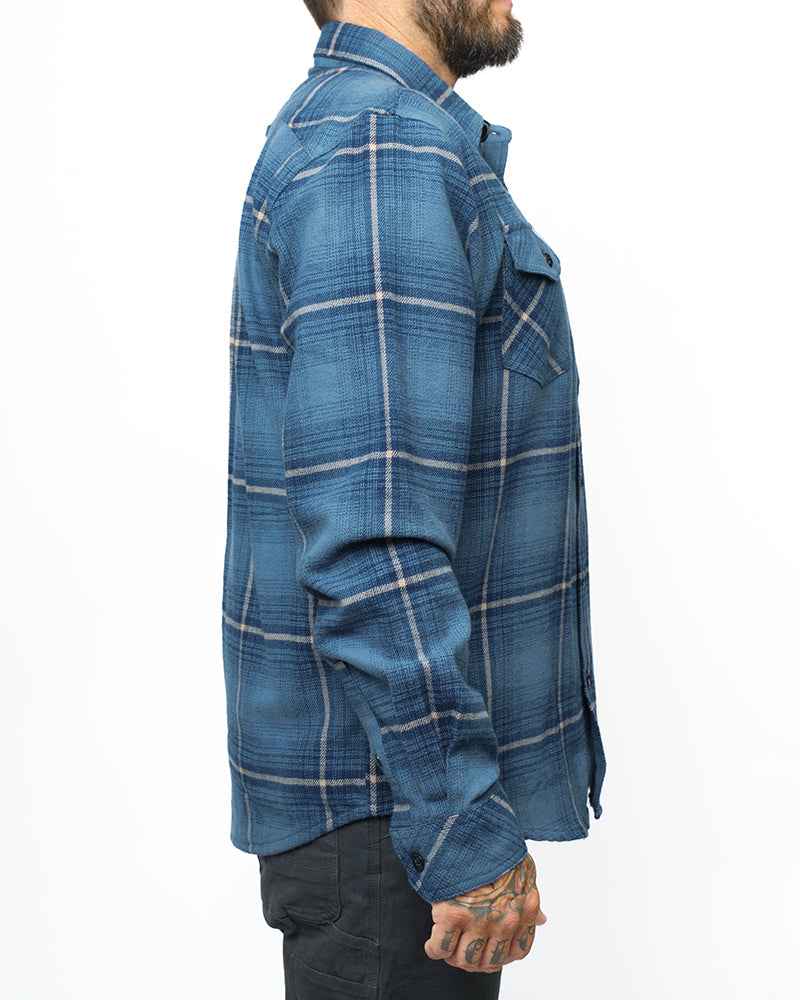 Off The Grid Surplus- Destroyer Flannel - Pale Blue