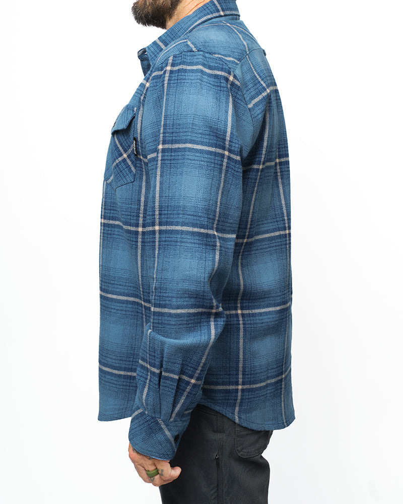 Off The Grid Surplus- Destroyer Flannel - Pale Blue