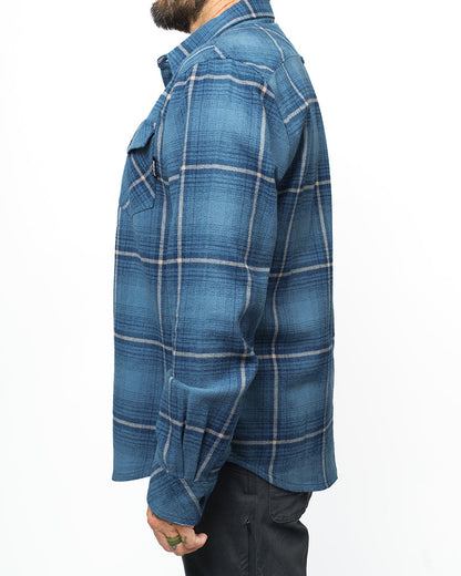 Off The Grid Surplus- Destroyer Flannel - Pale Blue