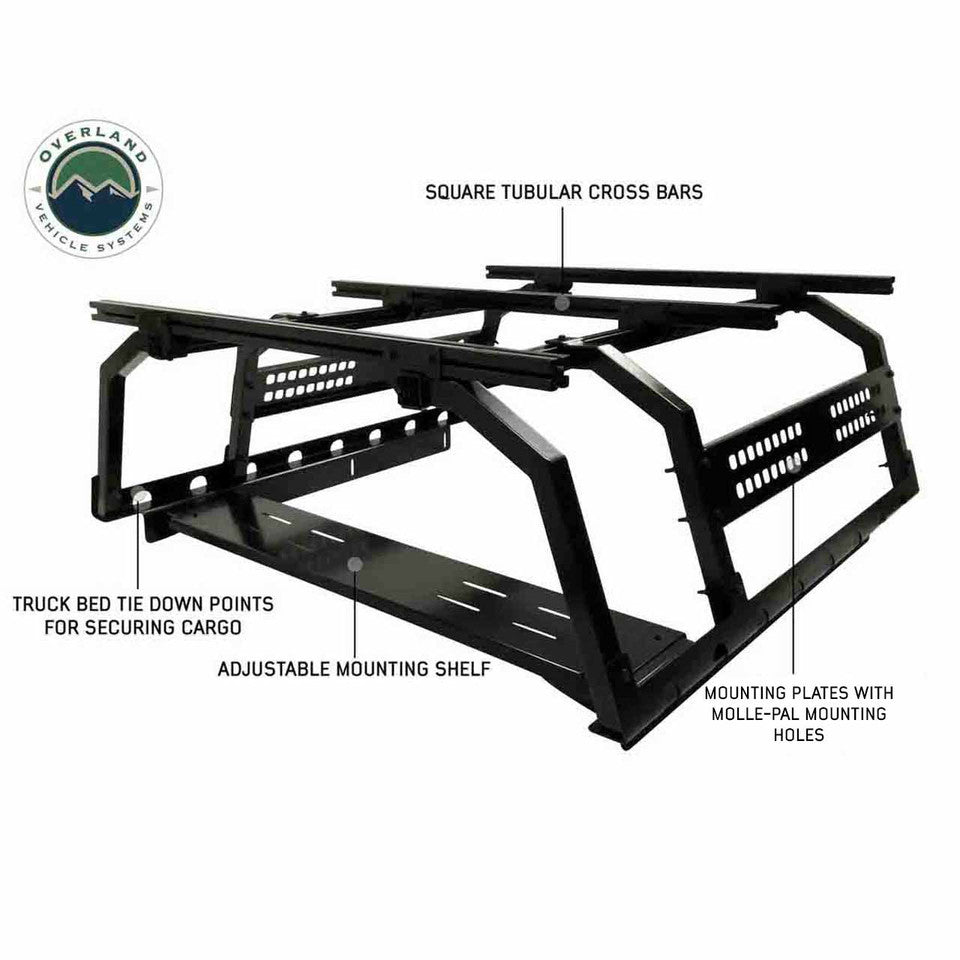 OVS- Discovery Rack - Mid Size Truck Short Bed Application