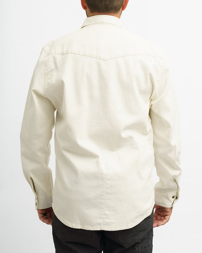 Off The Grid Surplus- Earl Denim Shirt - Natural
