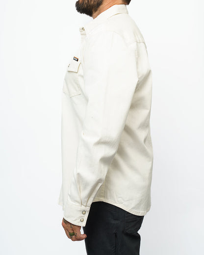 Off The Grid Surplus- Earl Denim Shirt - Natural