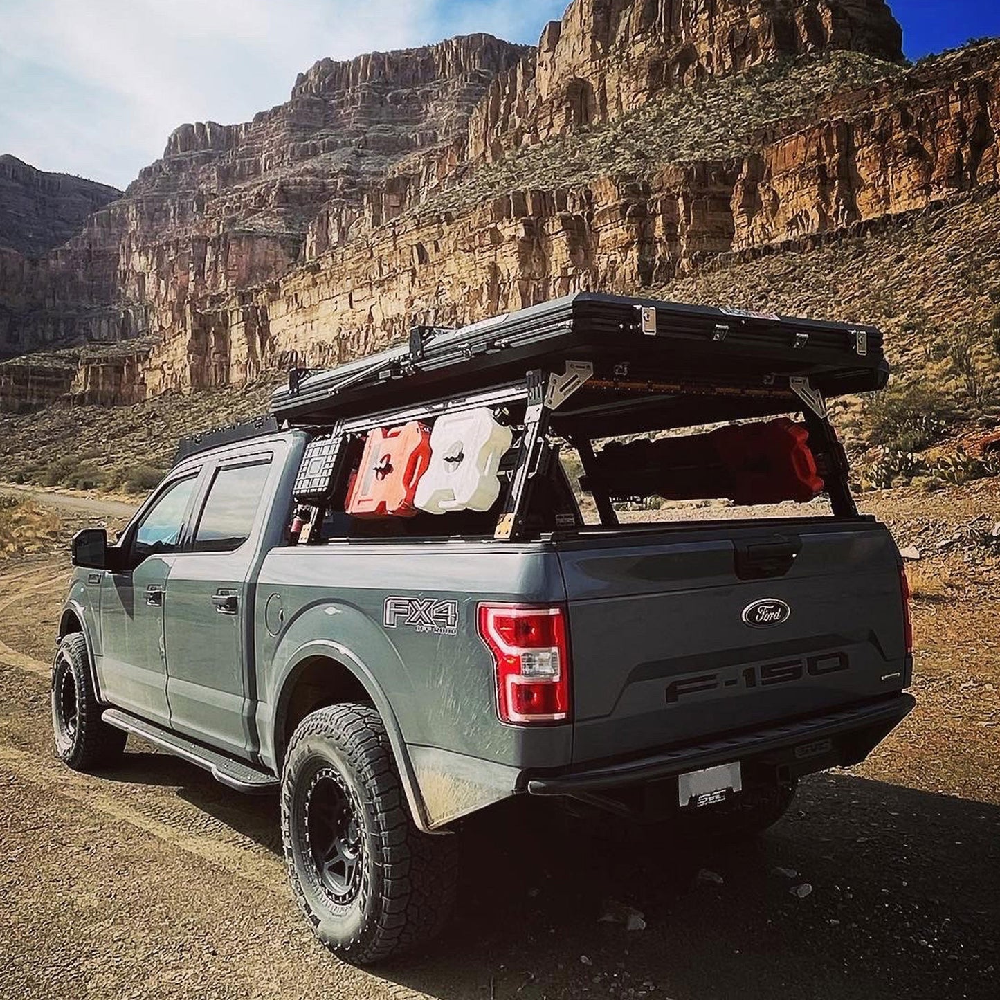 Xtrusion Overland- XTR1 Bed Rack for Ford F-150