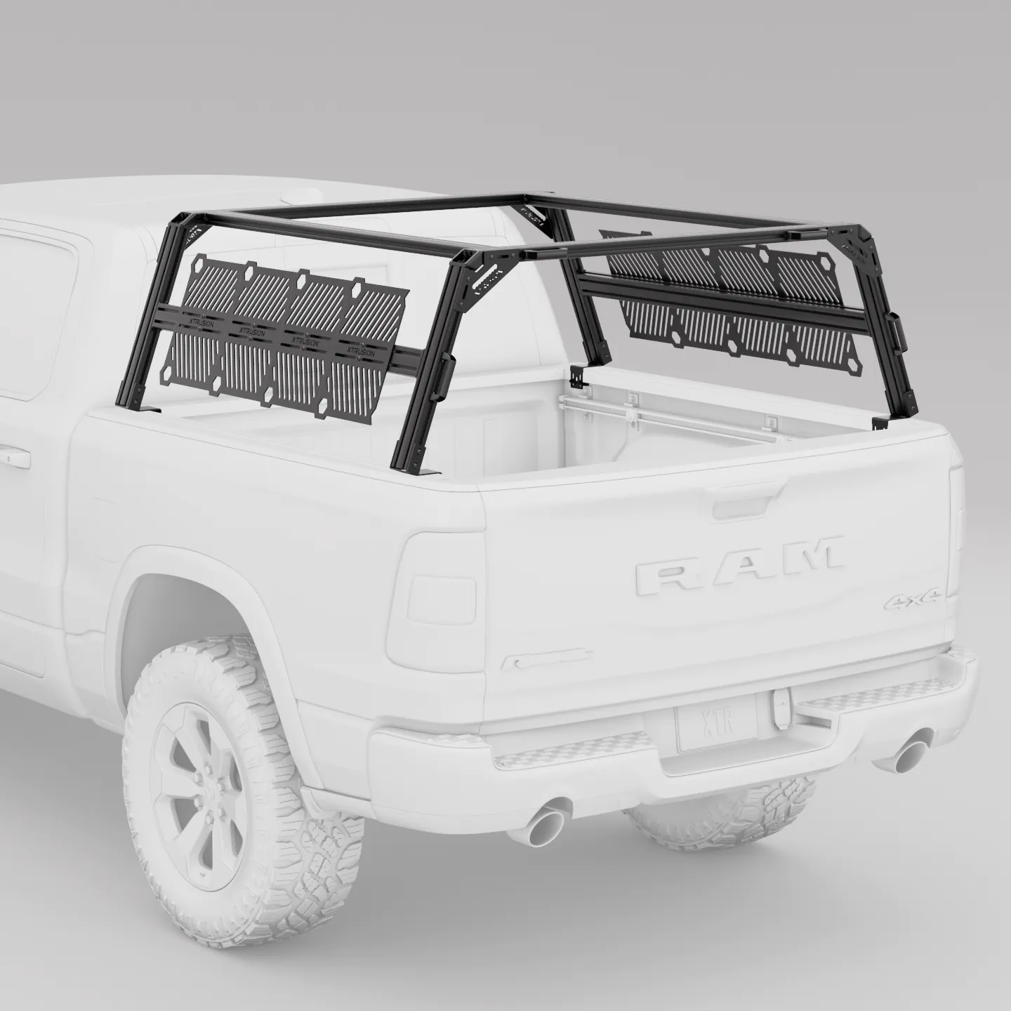 Xtrusion Overland- XTR1 Bed Rack for Dodge Ram HD - Tapered Bed