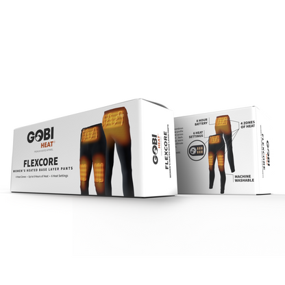 Gobi Heat- FlexCore Women’s Heated Base Layer Pants – Gobi Heat® - Dual Control