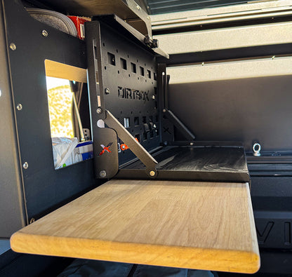 Dirtbox- Folding Camp Table with Cutting Board