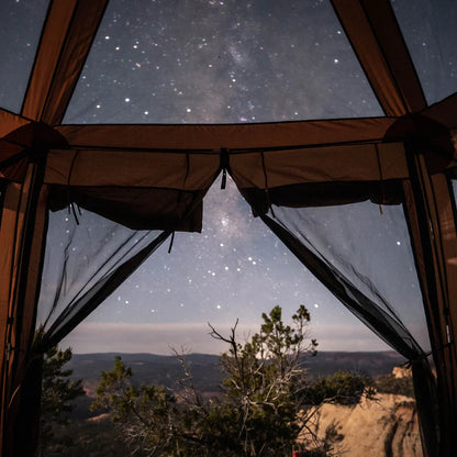 G6 Cool Top Pop-Up Portable 6-Sided Gazebo