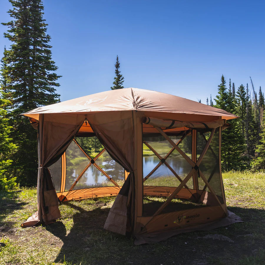 G6 Cool Top Pop-Up Portable 6-Sided Gazebo