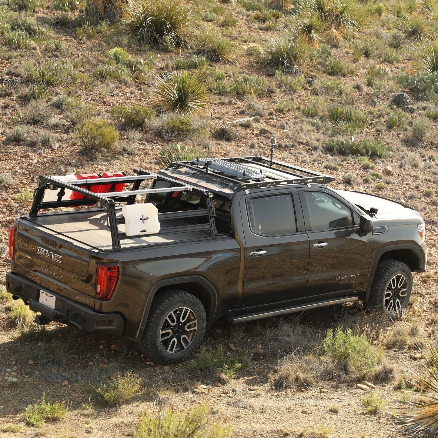 Xtrusion Overland- XTR1 Bed Rack for Chevrolet Silverado & GMC Sierra 2500HD / 3500HD