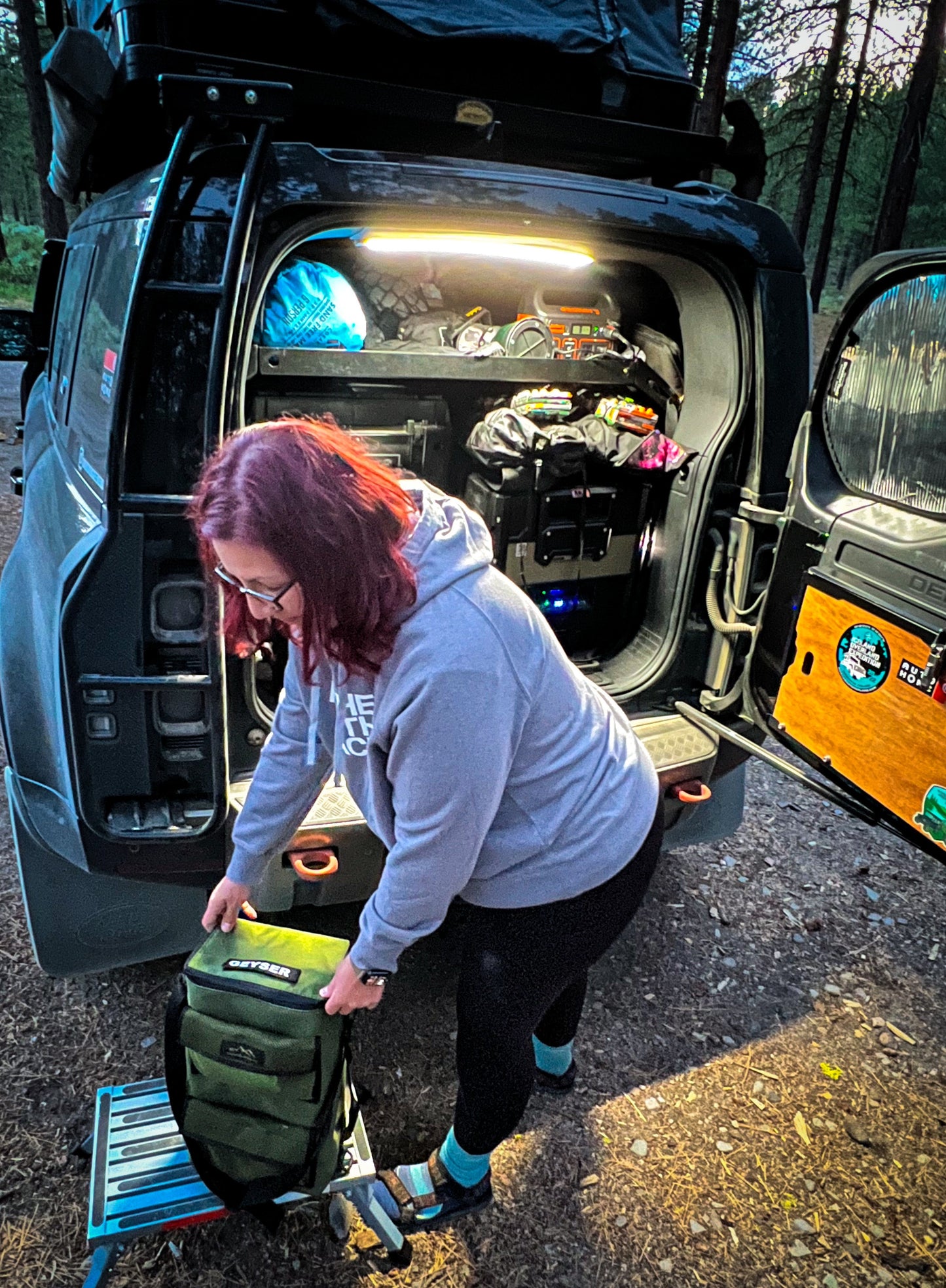 OverlandGearGuy- Geyser Systems Shower Carry Bag