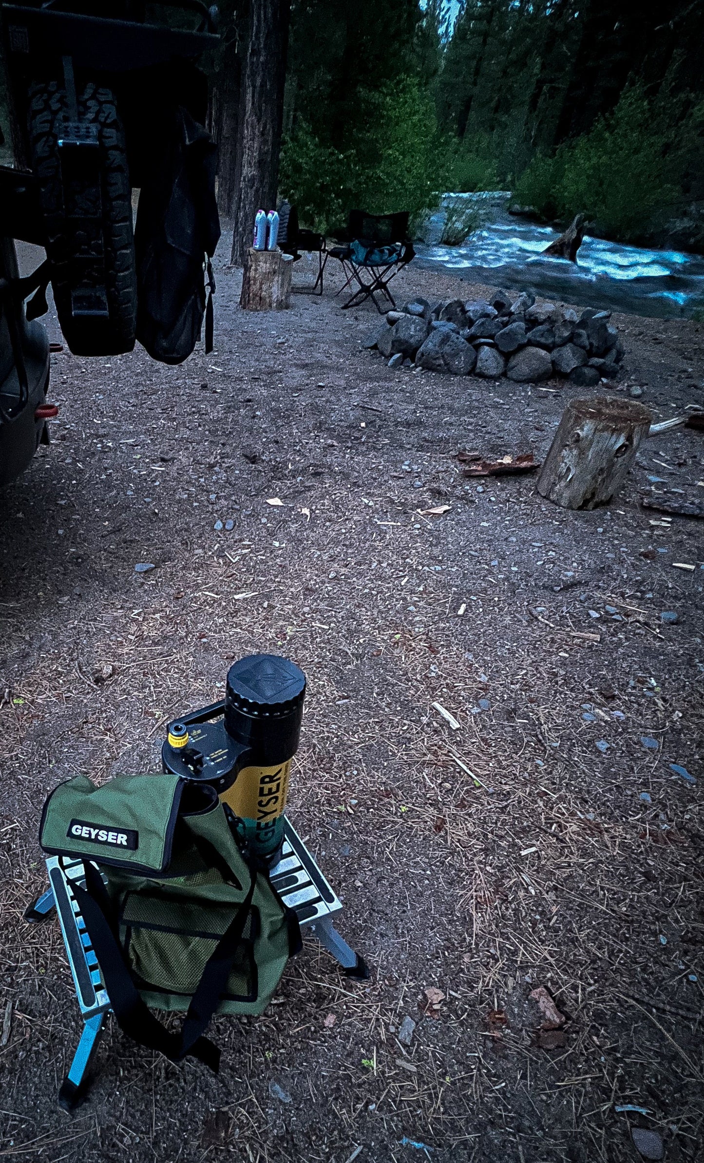 OverlandGearGuy- Geyser Systems Shower Carry Bag