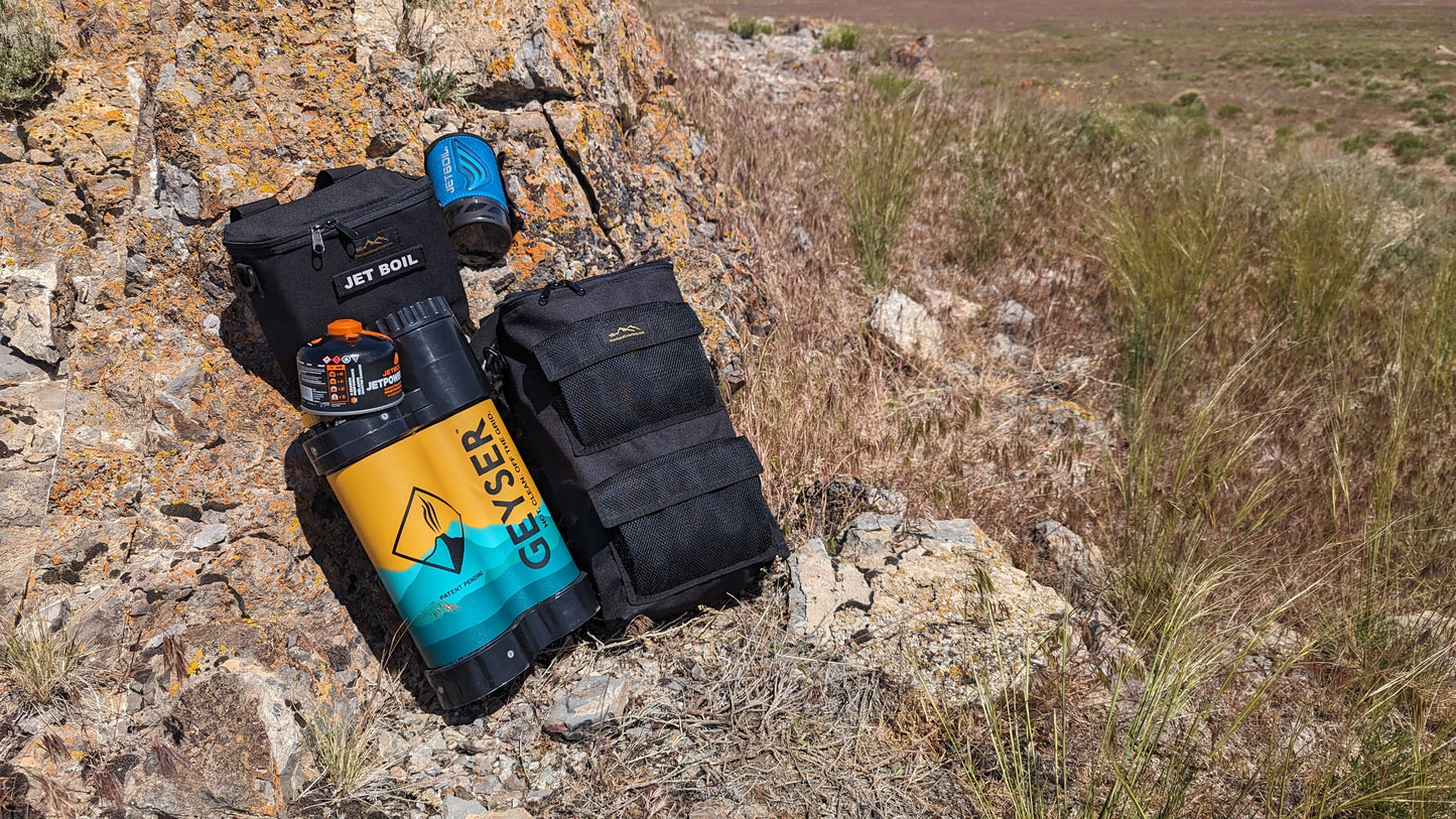 OverlandGearGuy- Geyser Systems Shower Carry Bag