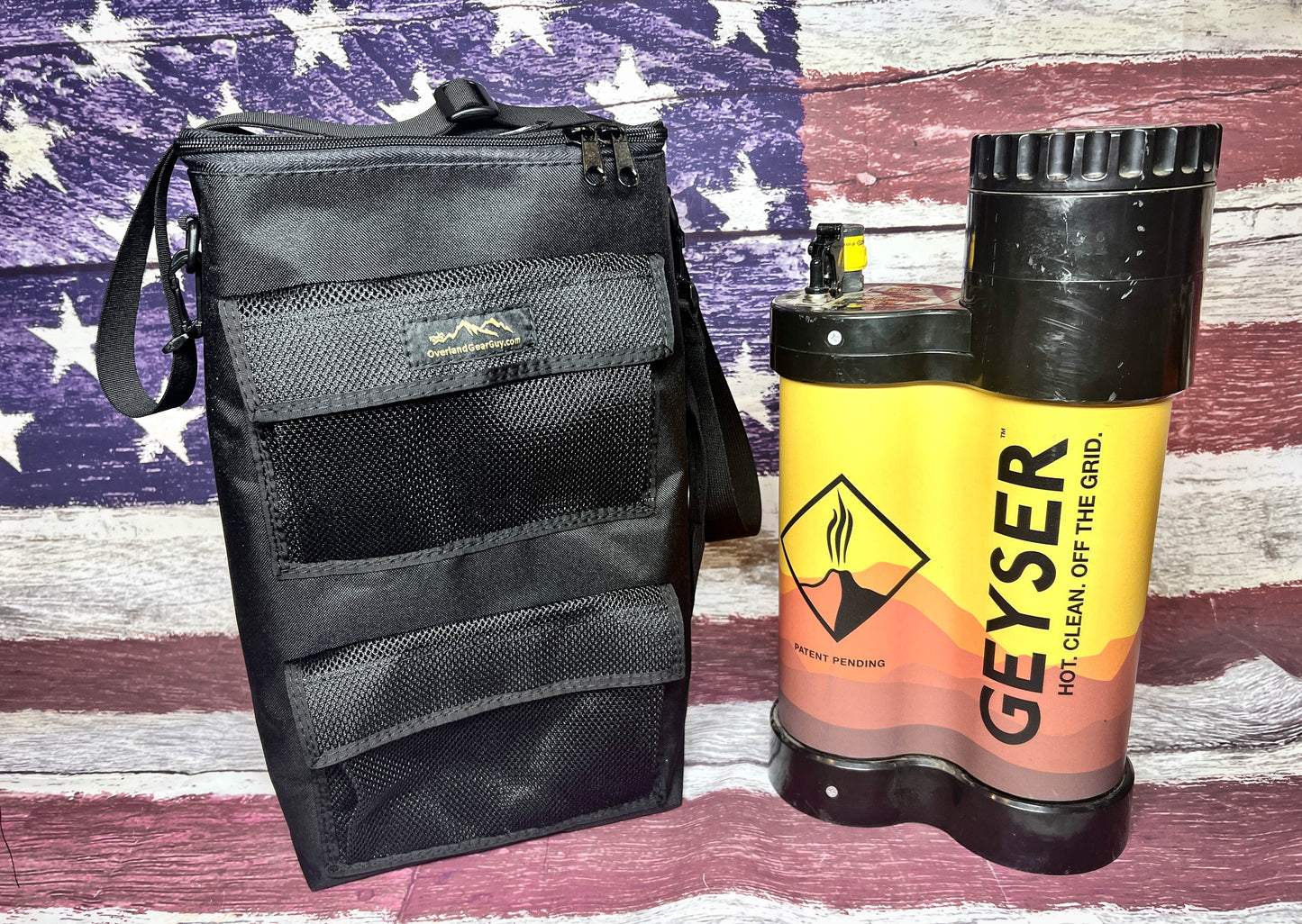 OverlandGearGuy- Geyser Systems Shower Carry Bag