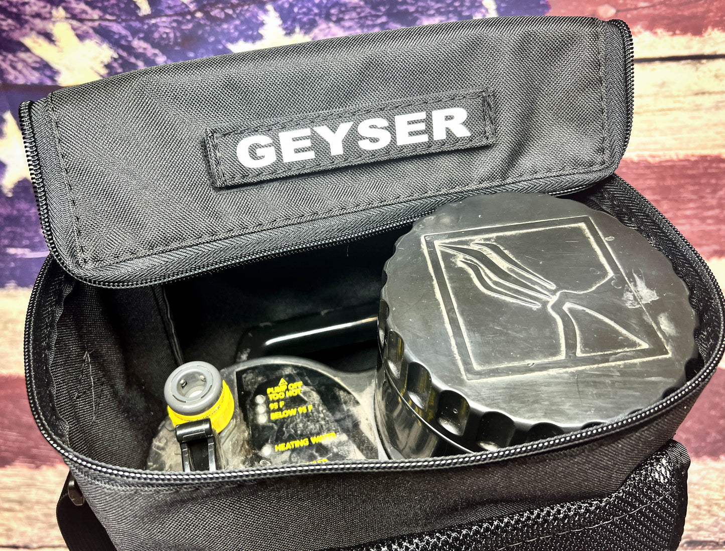 OverlandGearGuy- Geyser Systems Shower Carry Bag