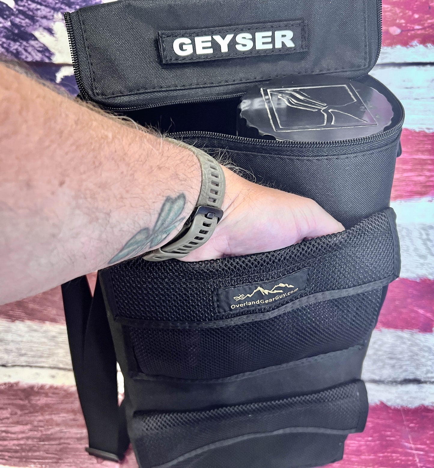 OverlandGearGuy- Geyser Systems Shower Carry Bag