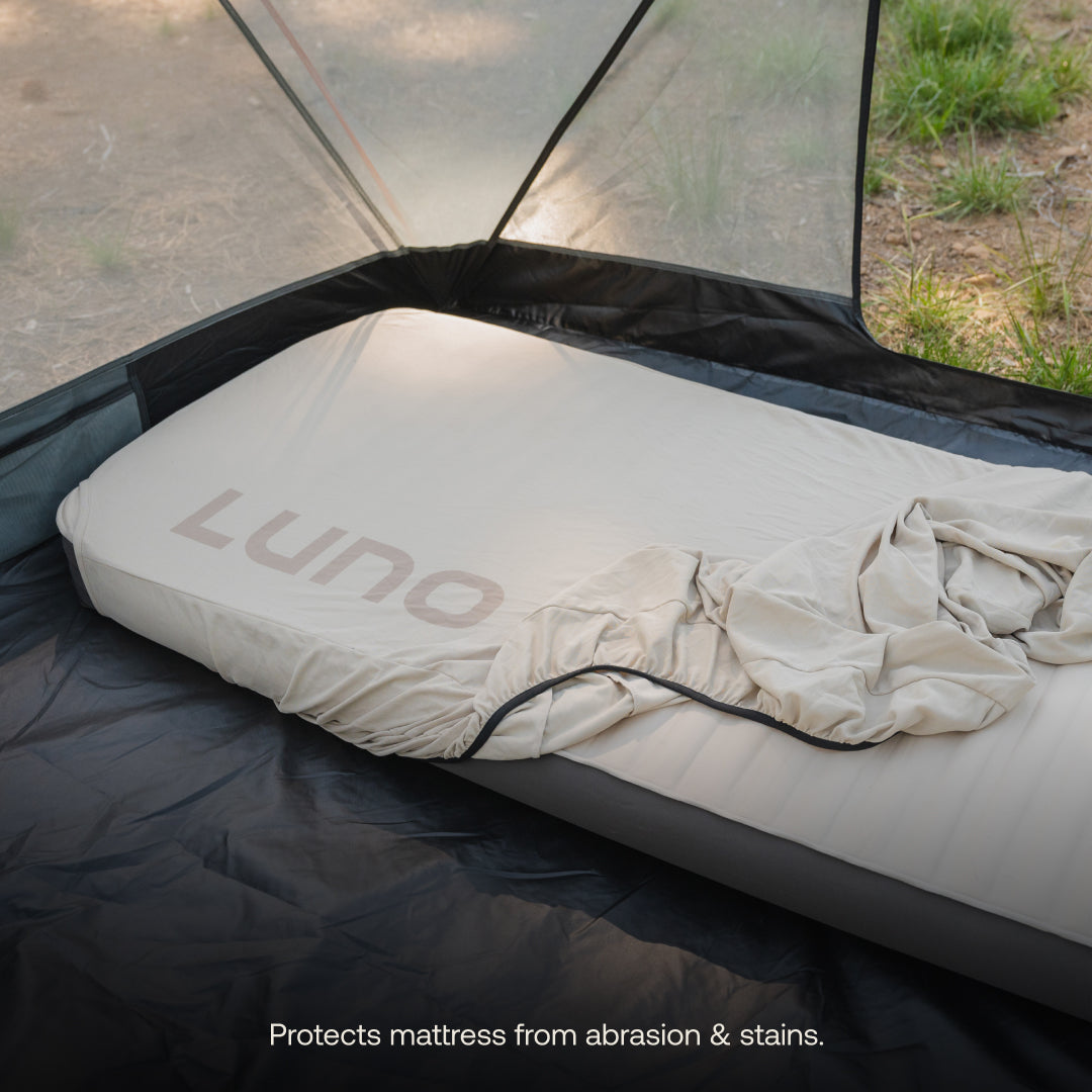 Luno- Fitted Mattress Sheet - AIR+FOAM Pro Camping Mattress