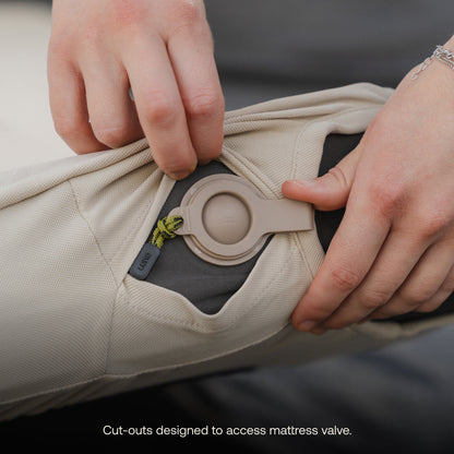 Luno- Fitted Mattress Sheet - AIR+FOAM Pro Camping Mattress