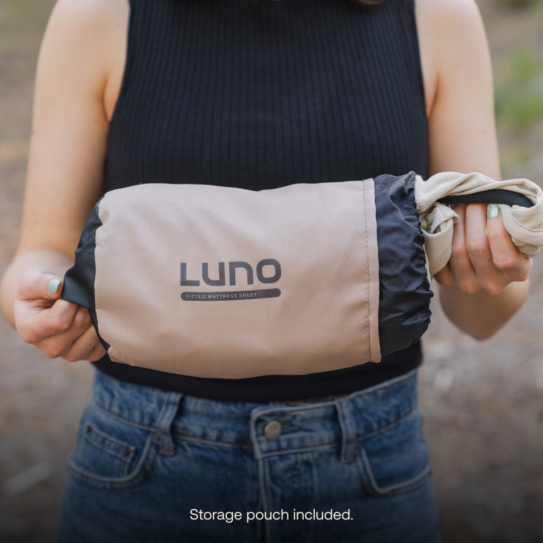 Luno- Fitted Mattress Sheet - AIR+FOAM Pro Camping Mattress