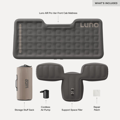 Luno- AIR Pro Van Front Cab Mattress