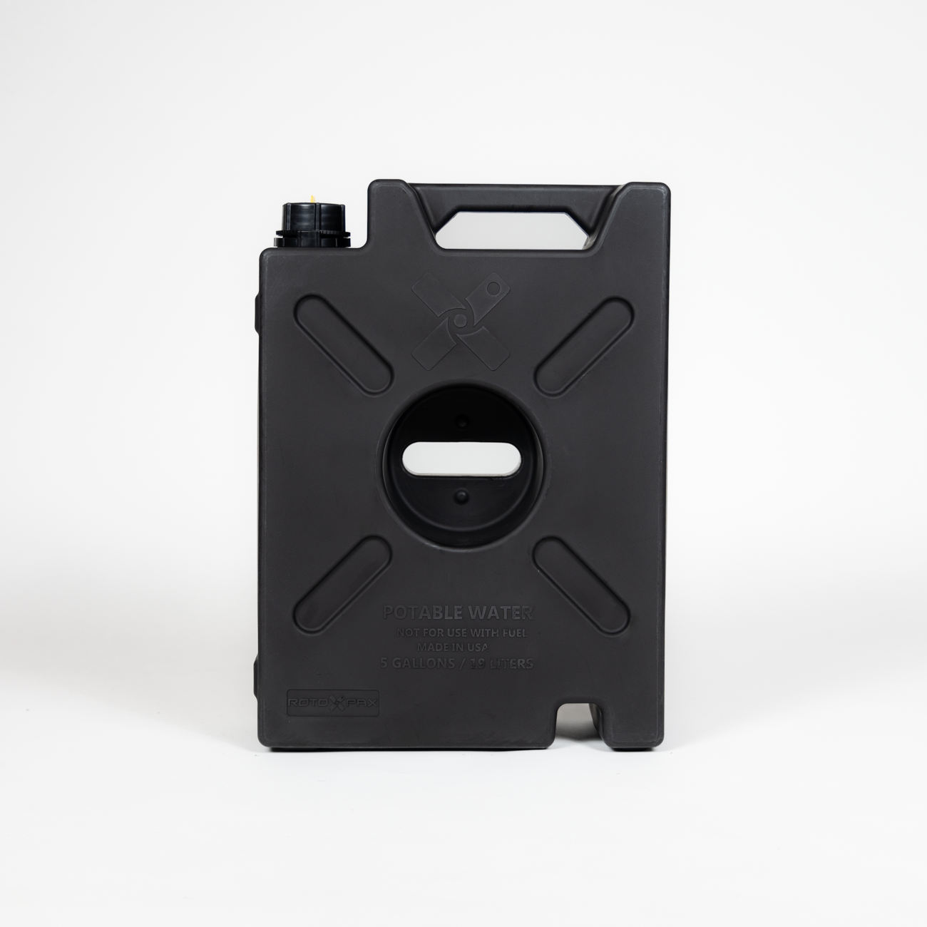 Rotopax- 5 Gallon Water Black