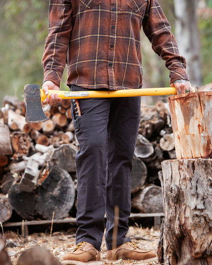 Off The Grid Surplus- Hardened Double Knee Pant - Black