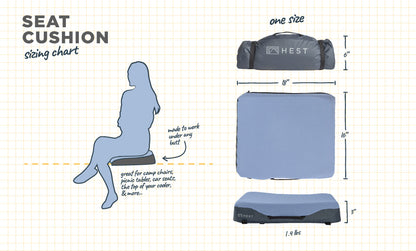 HEST- Foamy Seat Cushion