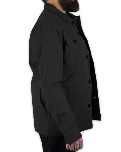 Off The Grid Surplus- Heston Chore Coat - Black