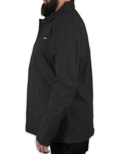 Off The Grid Surplus- Heston Chore Coat - Black