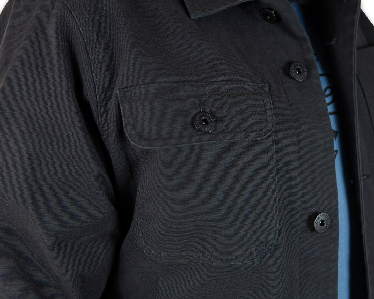 Off The Grid Surplus- Heston Chore Coat - Black