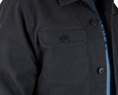 Off The Grid Surplus- Heston Chore Coat - Black