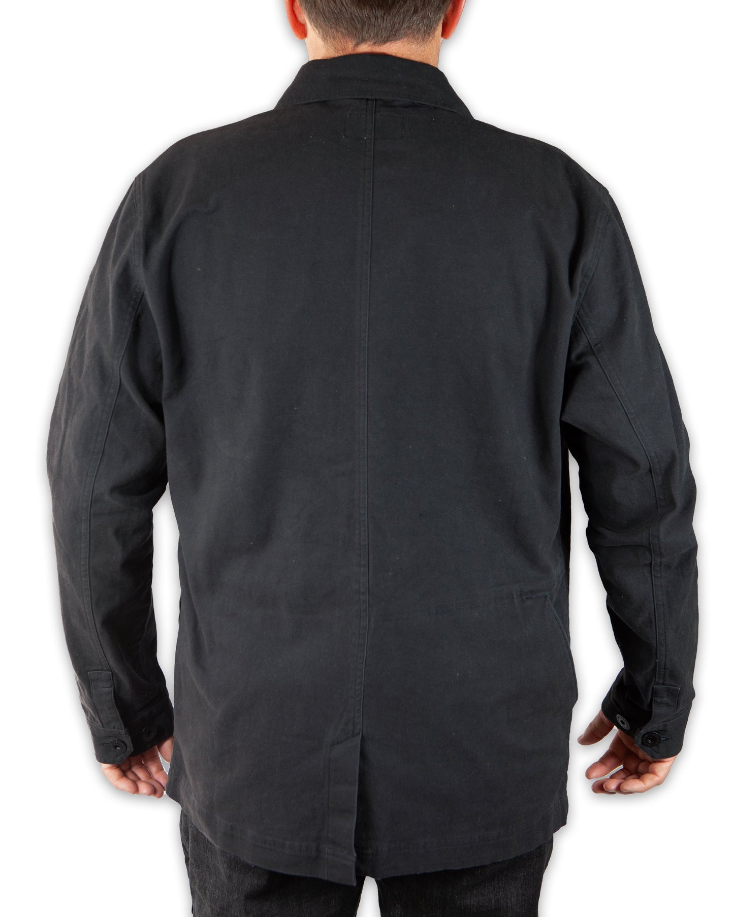 Off The Grid Surplus- Heston Chore Coat - Black