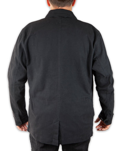Off The Grid Surplus- Heston Chore Coat - Black